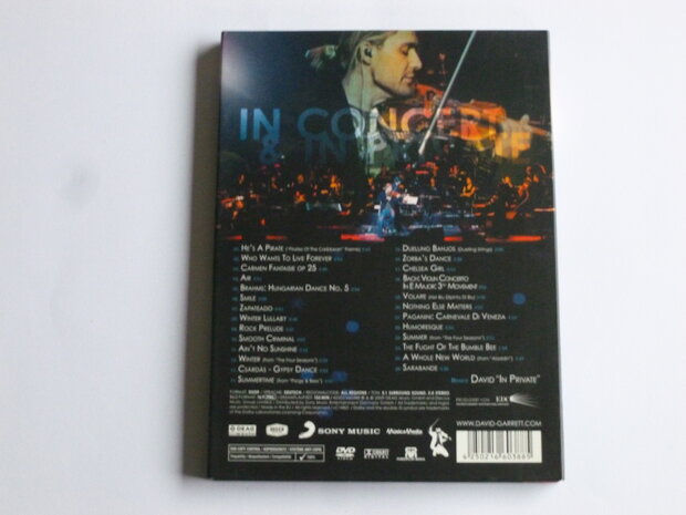 David Garrett - Live / in Concert & in Private (DVD)