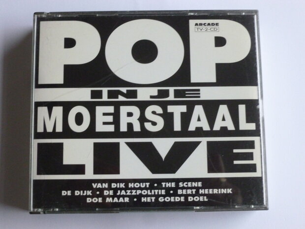 Pop in je Moerstaal - Live (2 CD)