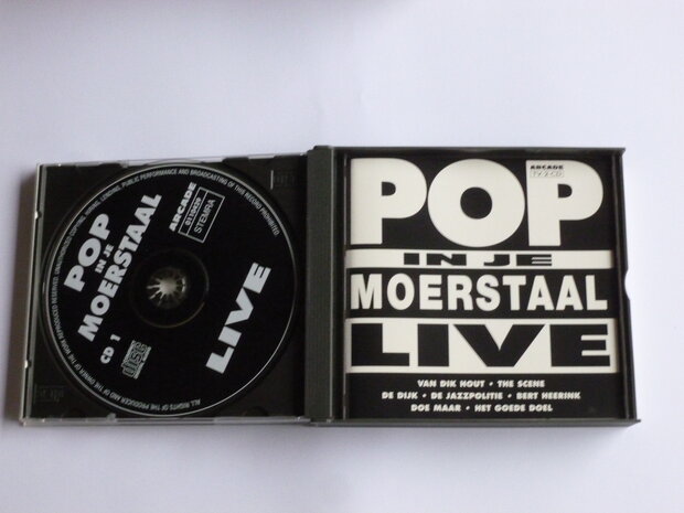 Pop in je Moerstaal - Live (2 CD)