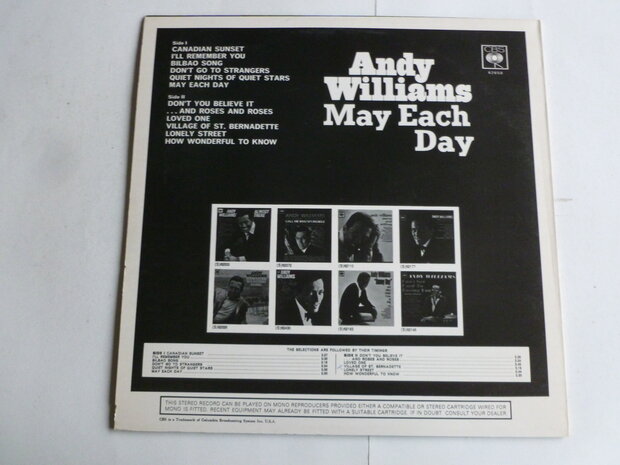 Andy Williams - May Each Day (LP)