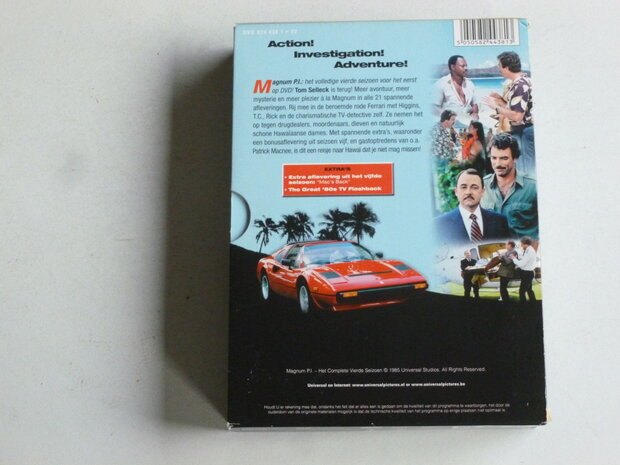 Magnum P.I. - Tom Selleck / Het Complete Vierde Seizoen (6 DVD)