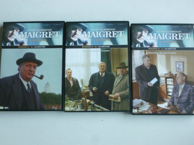 Maigret Collection Series 8 episodes 43-48 (3 DVD)