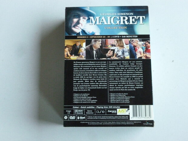 Maigret Collection Series 5 episodes 25-30 (3 DVD)