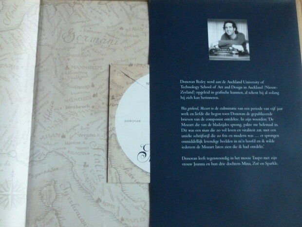 Mozart - Was getekend / Donovan Bixley (Boek + CD)