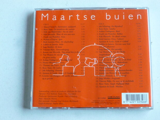 Maartse Buien - Een nieuwe cabaretgeneratie in 41 Liedjes (2 CD) CNR
