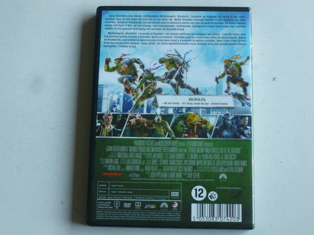 Ninja Turtles - Out of the Shadows (DVD)