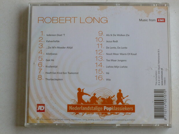 Robert Long - Nederlandstalige Popklassiekers