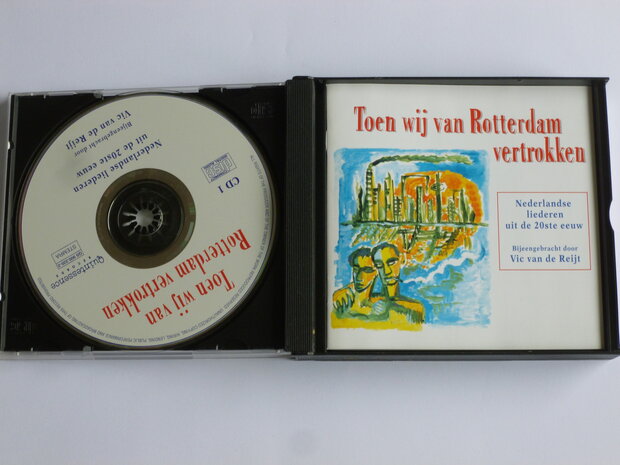 Toen wij van Rotterdam vertrokken - Nederlandse liederen / Vic van de Reijt (3 CD)