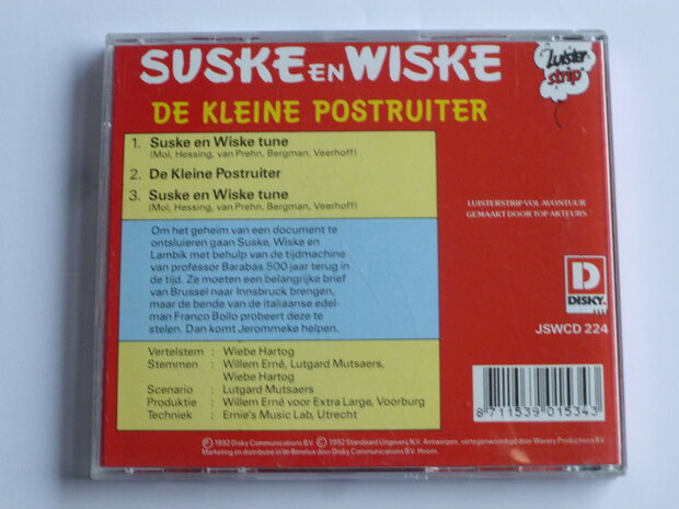 Suske en Wiske - De Kleine Postruiter (Luister CD Strip)