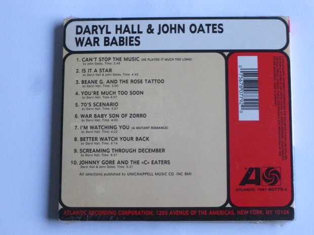 Daryl Hall / John Oates - War Babies (nieuw)