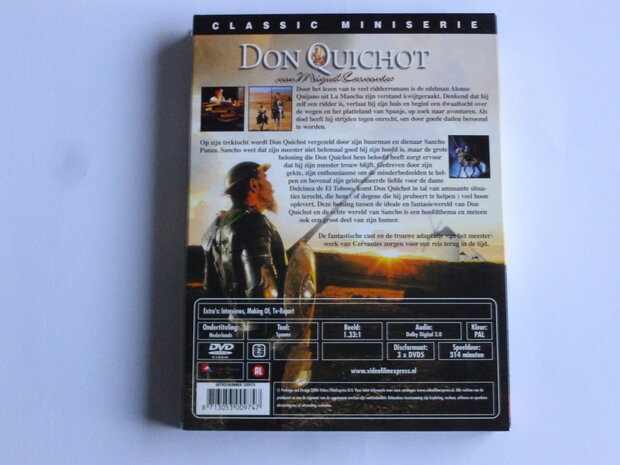 Don Quichot - Fernando Rey, Alfredo Landa (3 DVD)
