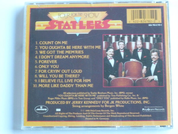 The Statler Brothers - Four for the Show
