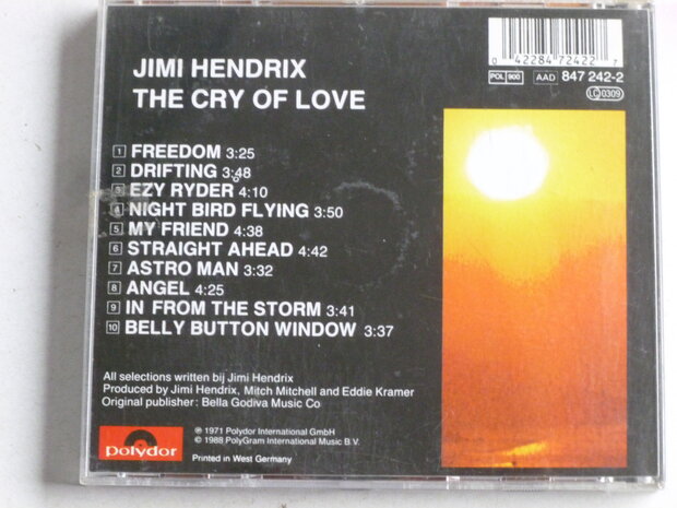 Jimi Hendrix - The Cry of Love