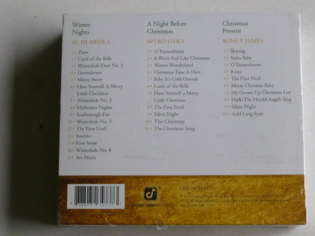 Winterludes - Di Meola, Spyro Gyra, James (3 CD) nieuw