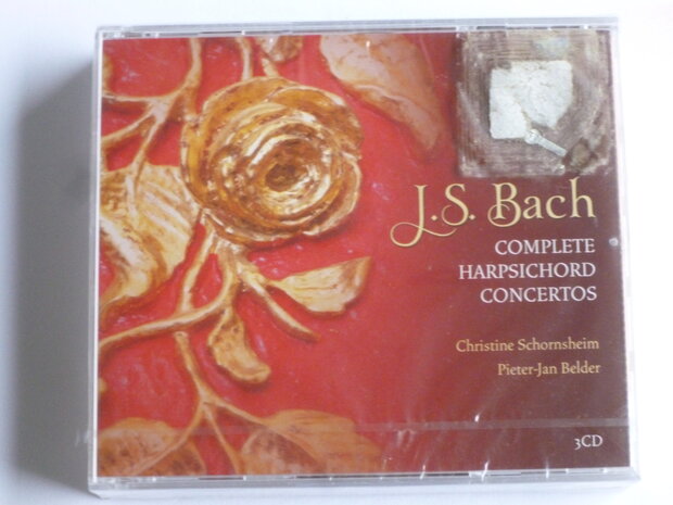 J.S. Bach - Complete Harpsichord Concertos / Schornsheim, Belder (3 CD) Nieuw