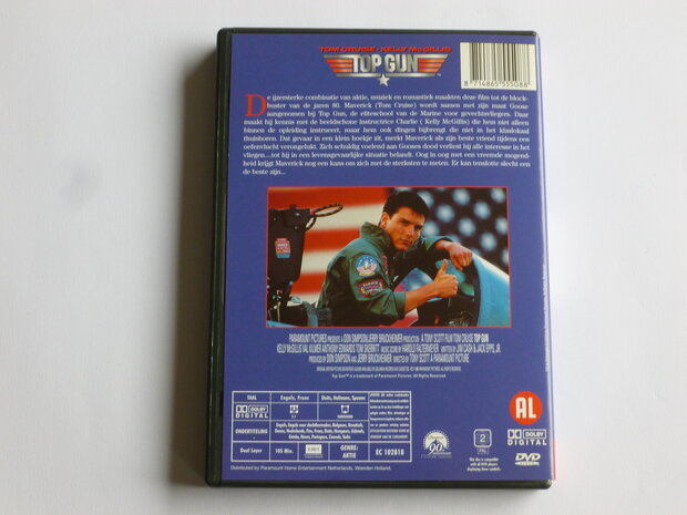 Top Gun - Tom Cruise, Kelly McGillis (DVD)