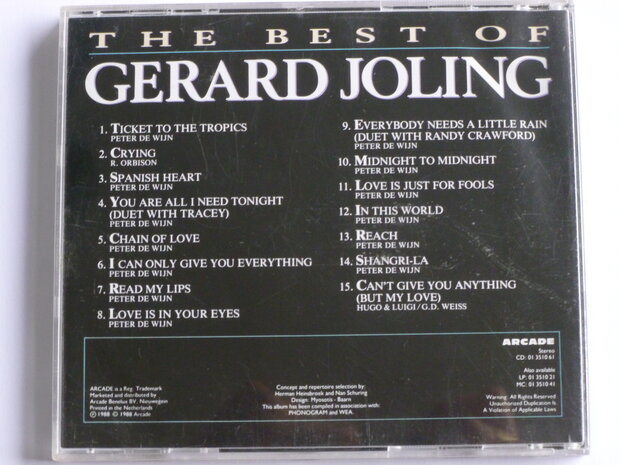 Gerard Joling - The best of (arcade)