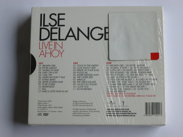 Ilse DeLange - Live in Ahoy (2 CD + DVD) Deluxe edition