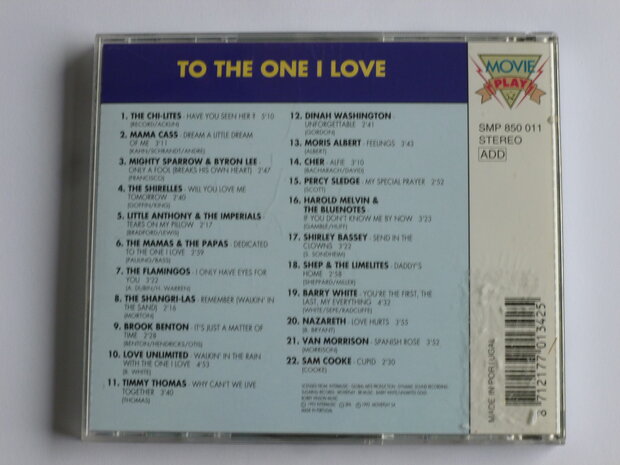 To The One I Love - various artists