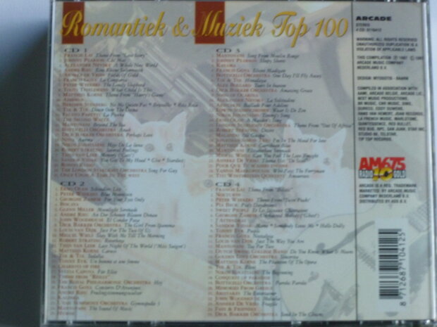 Romantiek & Muziek Top 100 (4 CD) arcade