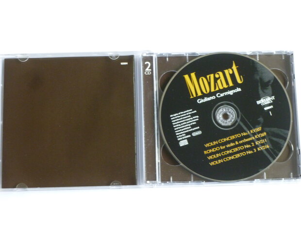 Mozart - Complete Violin Concertos . Giuliano Carmignola (2 CD)