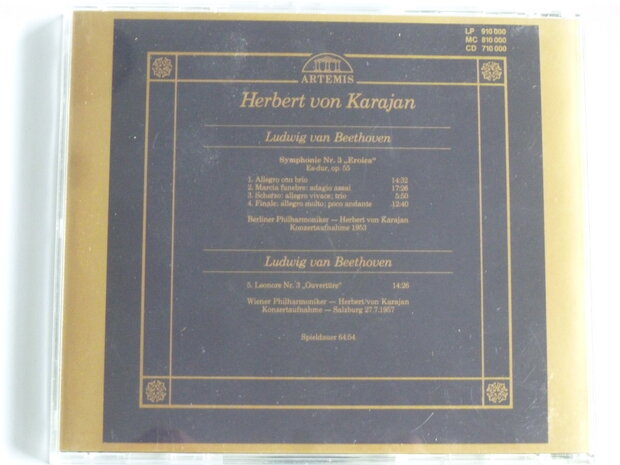Herbert von Karajan - Beethoven symph. 3 (Artemis)