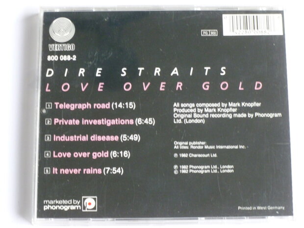 Dire Straits - Love over Gold