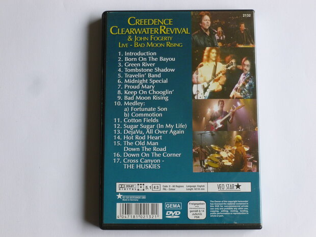 Creedence Clearwater Revival - Bad Moon Rising / Live (DVD)