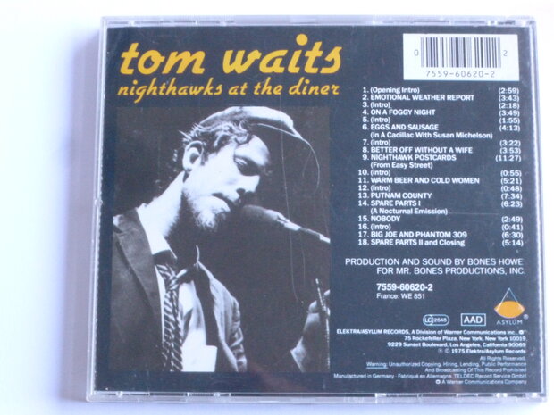 Tom Waits - Nighthawks at the diner