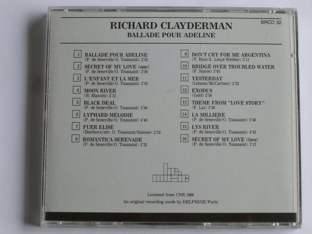 Richard Clayderman - Ballade pour Adeline