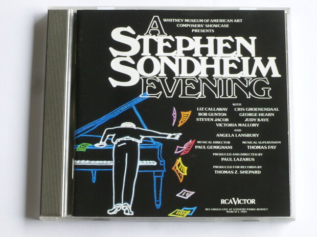 A Stephen Sondheim Evening - Paul Lazarus