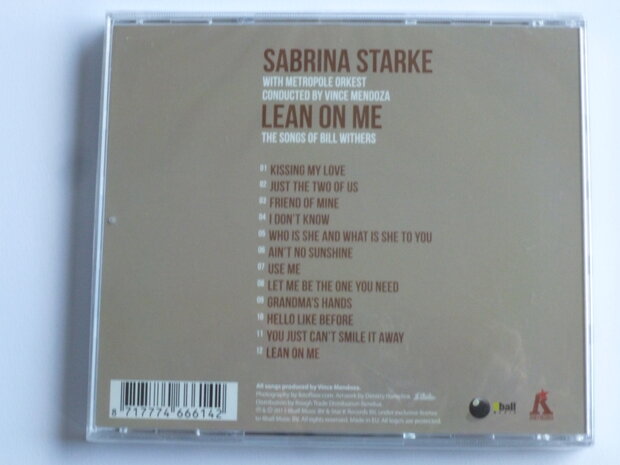Sabrina Starke - Lean on me / The songs of Bill Withers (nieuw)