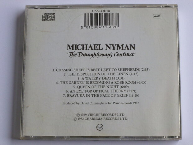 Michael Nyman - The Draughtsman's Contract