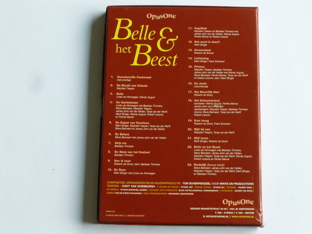 Belle & Het Beest - John Yost, Ton Scherpenzeel (DVD)