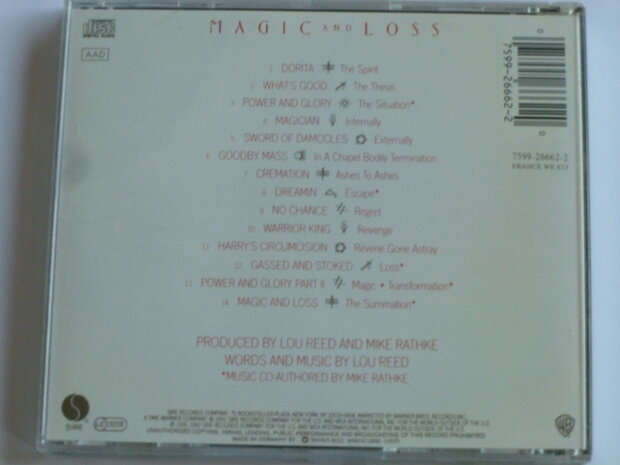 Lou Reed - Magic and Loss