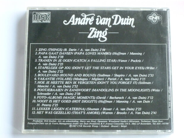 Andre van Duin - Zing