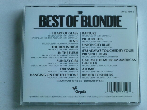 Blondie - The Best of Blondie (Chrysalis)