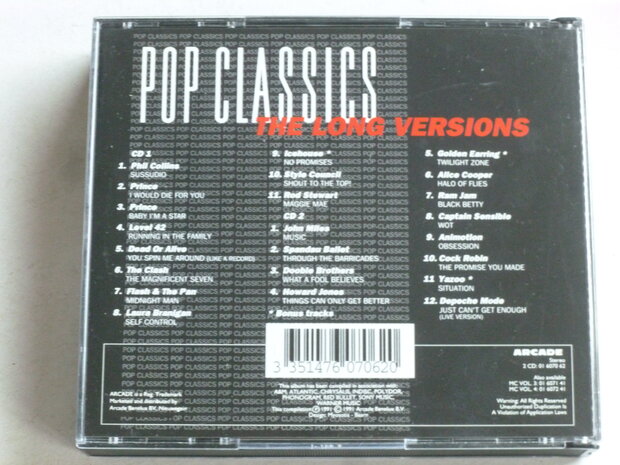 Pop Classics - The Long Versions 2 (2 CD)