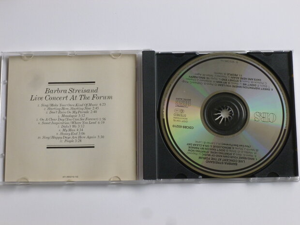 Barbra Streisand - Live Concert at the Forum