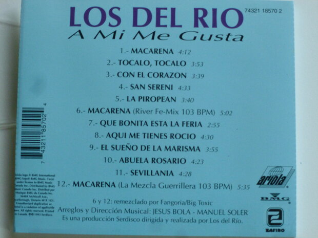 Los del Rio - A Mi Me Gusta (ariola)