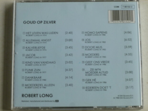 Robert Long - Goud op Zilver
