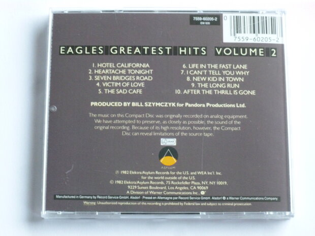 Eagles - Greatest Hits / volume 2