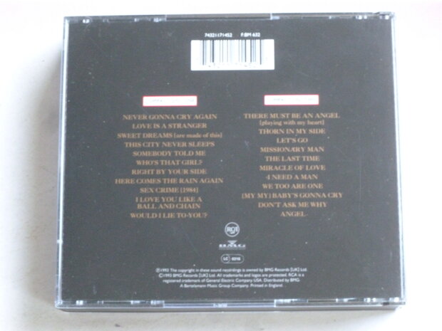 Eurythmics - 1983 - 1989 / Live (3 CD)