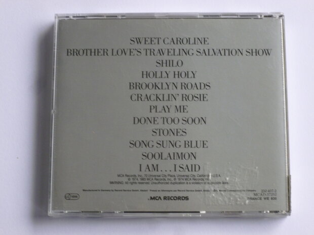 Neil Diamond - His 12 Greatest Hits