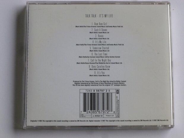 Talk Talk - It's my life (geremastered)