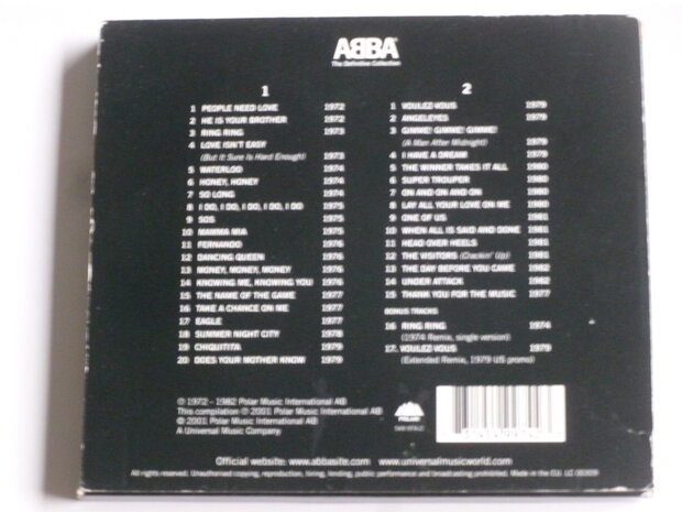 Abba - The Definitive Collection (2 CD) polar