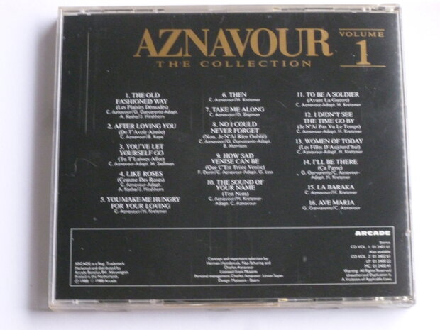 Aznavour - The Collection volume 1