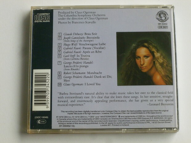 Barbra Streisand - Classical Barbra (CBS)
