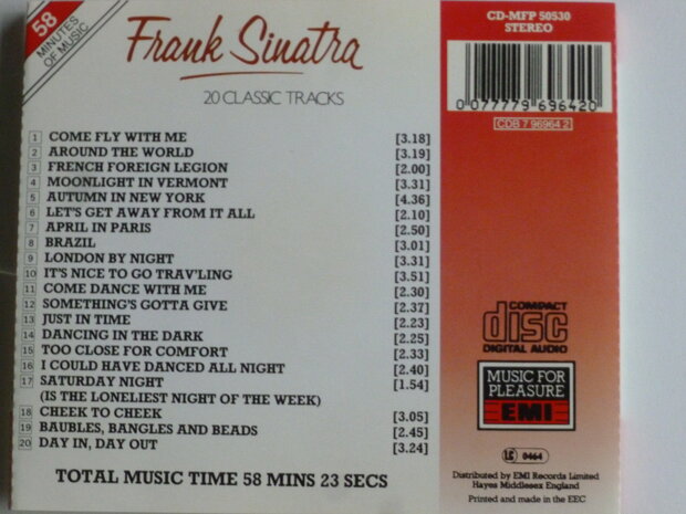 Frank Sinatra - 20 Classic Tracks