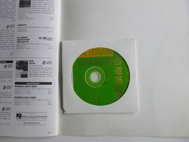 Easy Pop Melodies - Hal Leonard ( inclusief CD)